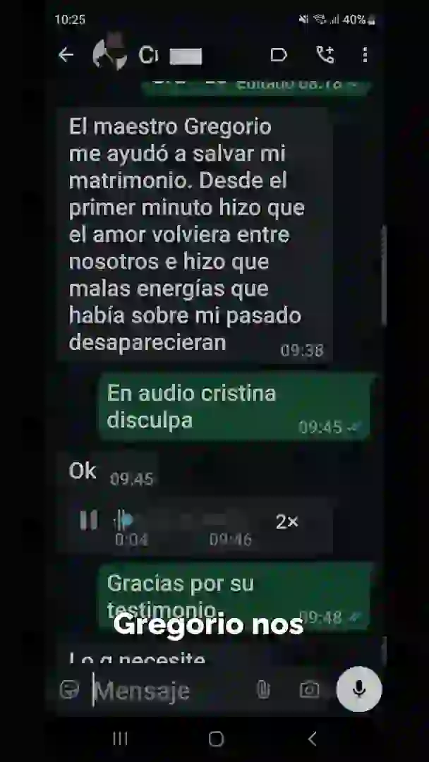 Experiencia de Camila