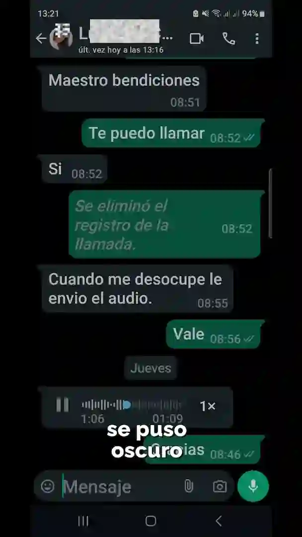 Experiencia de Laura